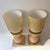 Pink Contemporary Brass and Pink Powder Murano Glass Cup Lamps - Pair For Sale - Image 8 of 12