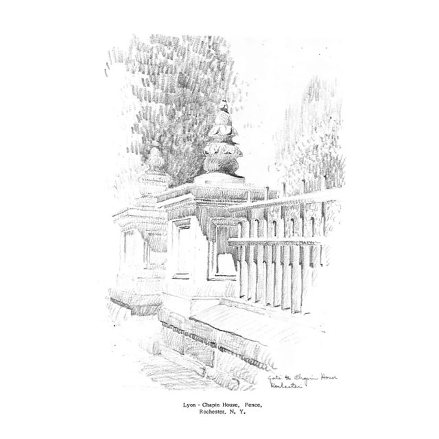 Paper "Fences, Gates and Garden Houses" 1963 Schmidt, Carl F. (Inscribed) For Sale - Image 7 of 11