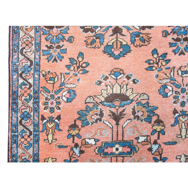 Early 20th Century Persian Lilihan Rug For Sale - Image 10 of 14