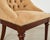 Wood Ralph Lauren Regency Style Tufted Suede Mayfair Chair For Sale - Image 7 of 17