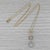 Gemstone Information: - Natural Diamonds - Total Carats - 0.14ctw Cut - Round Color - G - I Clarity - SI2 - I1 Metal: 14k...