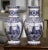 Early 20th Century Pair of Early 20th Century Dutch Blue and White Hand Painted Faience Delft Vases For Sale - Image 5 of 12
