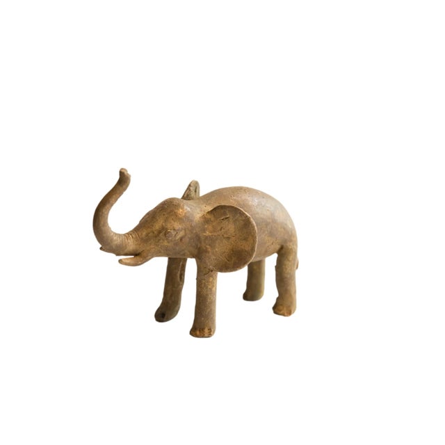 Vintage African Elephant Sculpture For Sale In New York - Image 6 of 6