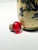 Yellow Antique Chinese Yellow Porcelain Bird & Flower Motif Snuff Bottle For Sale - Image 8 of 10
