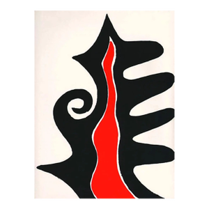 Calder Original Lithograph Dm46201 Derriere Le Miroir 1973