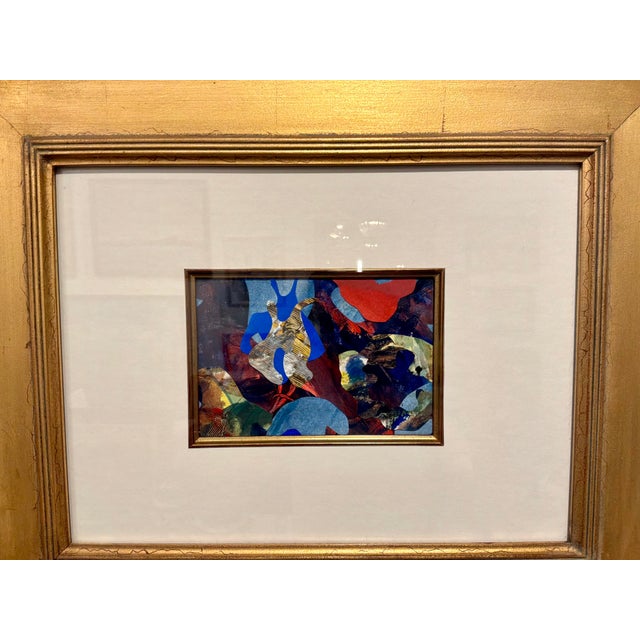 Vintage Abstract Collage For Sale - Image 4 of 4