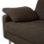 Modern Mud Brown Fabric Conseta Two-Seater Sofa from Cor For Sale - Image 3 of 16
