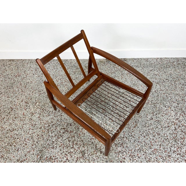 Kai Kristainsen Paper Knife Chair in Teak for Magnus Olesen For Sale - Image 10 of 13