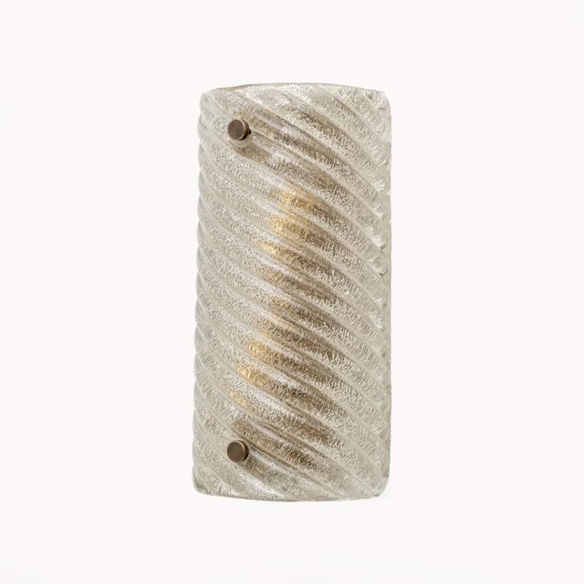 2000 - 2009 Mid-Century Modern Murano Glass Sconces, 1970s, Set of 2 For Sale - Image 5 of 10