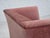 Beige Danish 2-Seater Sofa in Salmon Pink Furniture Velour, 1970s For Sale - Image 8 of 16