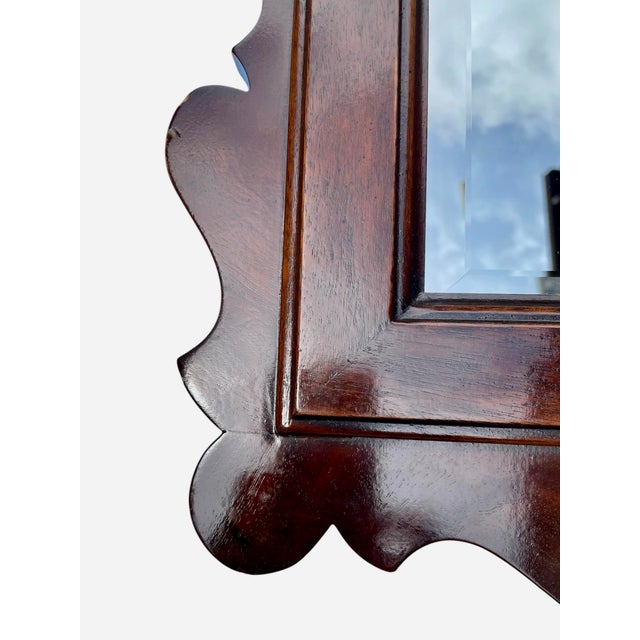 Brown Vintage Drexel Heritage 19th Century Classics Mahogony Mirror For Sale - Image 8 of 8