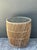 Early 21st Century Vintage Twisted Rattan Side Table For Sale - Image 5 of 12