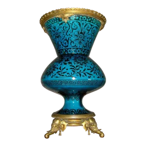 Late 19th Century Theodore Deck and F. Barbidienne French Vase