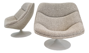 Set of Mid-Century F557 Lounge Chair Set by Pierre Paulin for Artifort, 1960s