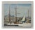 Paul Bret, Unloading & Loading Ships, Palermo Harbour, Sicily, 1930s, Oil Painting, Framed For Sale
