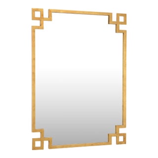 Parquetry Mirror - Gold For Sale