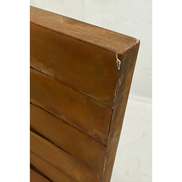 John Baughman Weave Series Wall Sculpture Brutalist Wood Art Panel 2010 For Sale - Image 10 of 18
