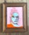 Contemporary Vintage Original Abstract Figurative Oil Portrait on Canvas For Sale - Image 3 of 12