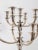 Extra Large Mid-Century Hotel Candleholder in Silver-Plated Bronze from WMF Germany For Sale - Image 12 of 16
