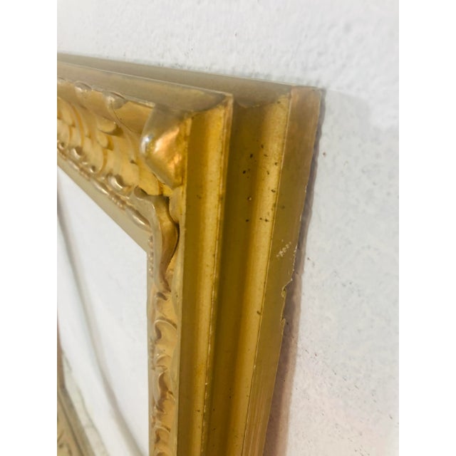 Gold Gilt Ornate Vintage Frame For Sale In Charleston - Image 6 of 8