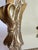 Tirinnanzi Italy Hand Painted Floral Gold Trim Bow Handles Serving Tray For Sale - Image 12 of 15
