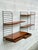Nordic Scandinavian Style Stripes Bookcase, 1960s For Sale - Image 6 of 14