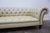 Animal Skin 1990s George Smith Light Green Leather Chesterfield Sofa With Nailheads For Sale - Image 7 of 12