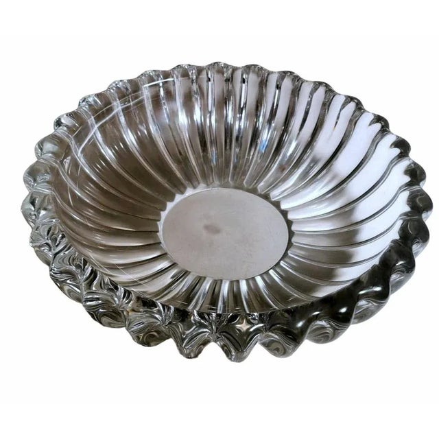 Art Deco French Glass Bowl by Pierre d'Avesn for Daum, 1930 For Sale - Image 13 of 13
