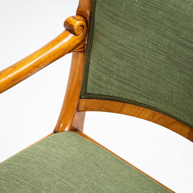 Early 19th Century Armchairs, France, Set of 4 For Sale - Image 10 of 11