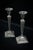 Silver Early 20th Century Neo-Classical Adam Revival Silver-Plated Metal Candlesticks, Europe, Set of 2 For Sale - Image 8 of 13