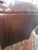 Brown Perfectly Worn Leather & Studded Chair and Matching Ottoman For Sale - Image 8 of 8