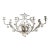 20th Century Large 40" Wide Italian Hollywood Regency Tole and Wood Wall Sconce For Sale