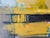 1980s Abstract Oil Painting of Train Passing Through the Marshes in Scarborough, Maine. Large, on Panel. For Sale - Image 6 of 11