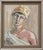 Mid 20th Century Unknown, Portrait of a Woman, 1950s, Oil on Panel, Framed For Sale - Image 5 of 12