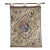 Vintage French Country Botanical Jardin Bouquet Wall Tapestry For Sale