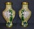 Chinese Vintage Chinese Cloisonne Enamel Vases Pair Mirrored Floral Chrysanthemum Mums For Sale - Image 3 of 15