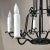 Antique Country French Wrought Iron Chandelier For Sale - Image 9 of 12