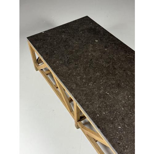 Vintage Bluestone Coffee Table For Sale - Image 12 of 18