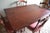 Brown Antique Mahogany Dining Table & Chairs, Set of 5 For Sale - Image 8 of 10