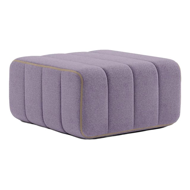 Pouf – Single Sofa Module in Dama Fabric from Ambivalenz For Sale