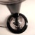 Wood French Art Deco Table Lamp in Black Wood and Silver Metal from Mazda, 1920s For Sale - Image 7 of 16