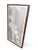 Vintage Oak Frame Postmodern 1970s Bamboo Motif Wall Mirror 1980s For Sale In Palm Springs - Image 6 of 7