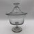 Antique Blown & Cut Flint Glass Covered Compote, Probably Pittsburgh, Circa 1840s For Sale - Image 16 of 18