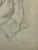 Vintage Pencil Drawing Portrait of Woman Signed Lewis Dated 1944 For Sale - Image 4 of 4