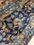 Antique Persian Sarouk Carpet, Handmade Oriental Rug, Navy, Rust, Lt Blue, Ivory For Sale In New York - Image 6 of 18