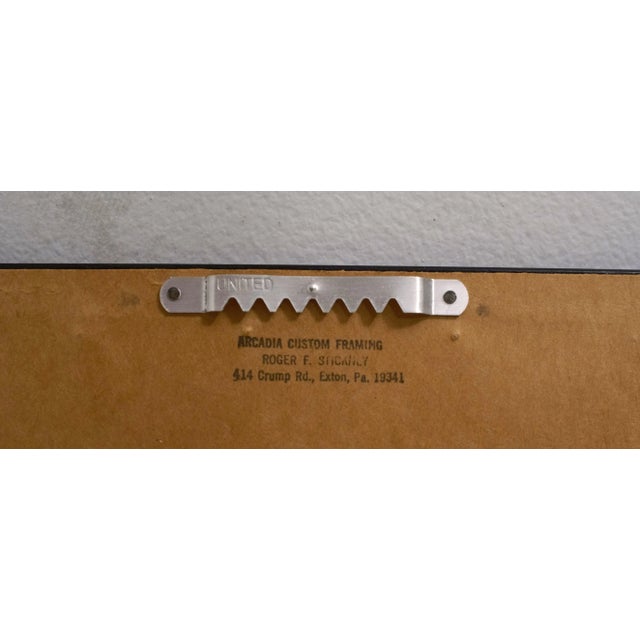 Vintage Pair Philadelphia Colored Engraving Inc Franklin Institute For Sale - Image 10 of 12