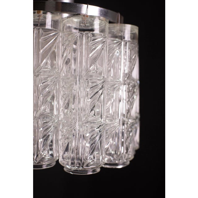 Midcentury 10 Tronchi Murano Pendant, 1960s For Sale - Image 6 of 12