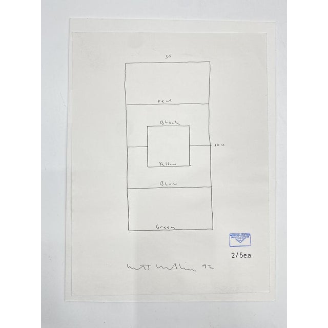 Matt Mullican, Westfälische Kunstverein Flag Artwork, 1992, Fabric For Sale - Image 13 of 18