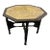 Early 1900s Antique Asian Brass Tray-Top Table For Sale