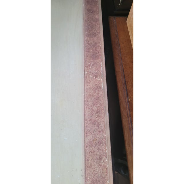 1990s Baker Furniture Painted French Dresser For Sale - Image 11 of 13